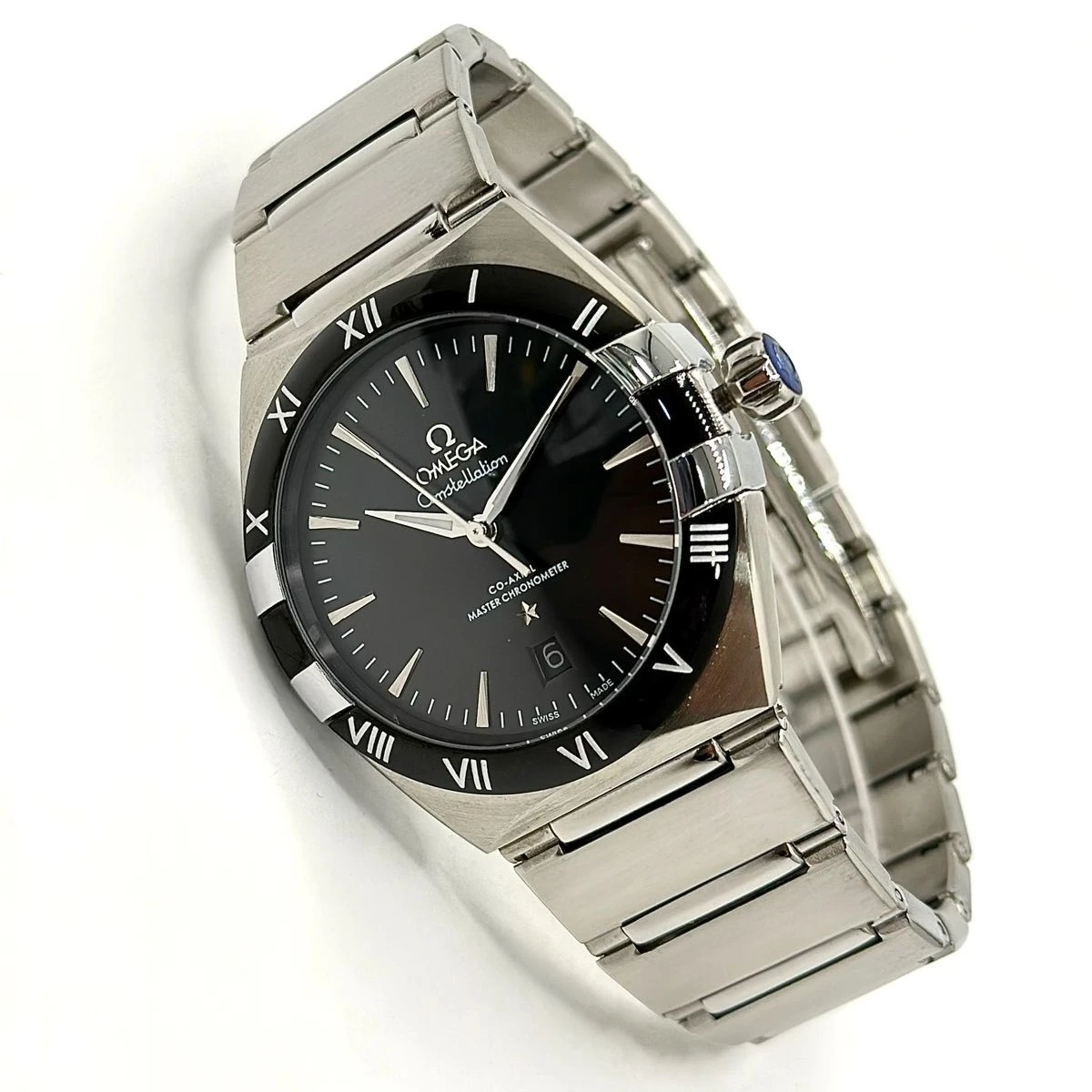 Omega Constellation Ceramic Steel Watch