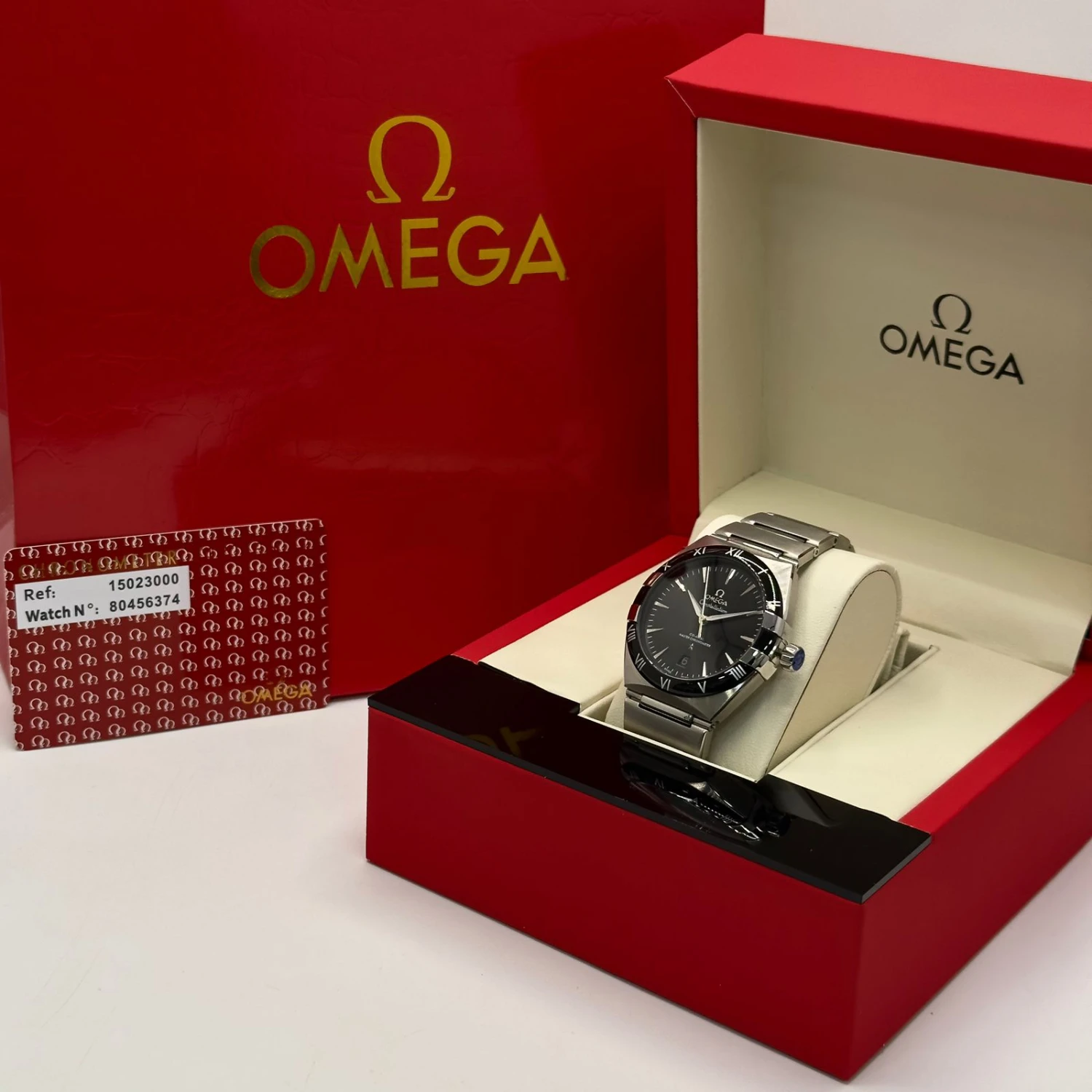Omega Constellation Ceramic Steel Watch