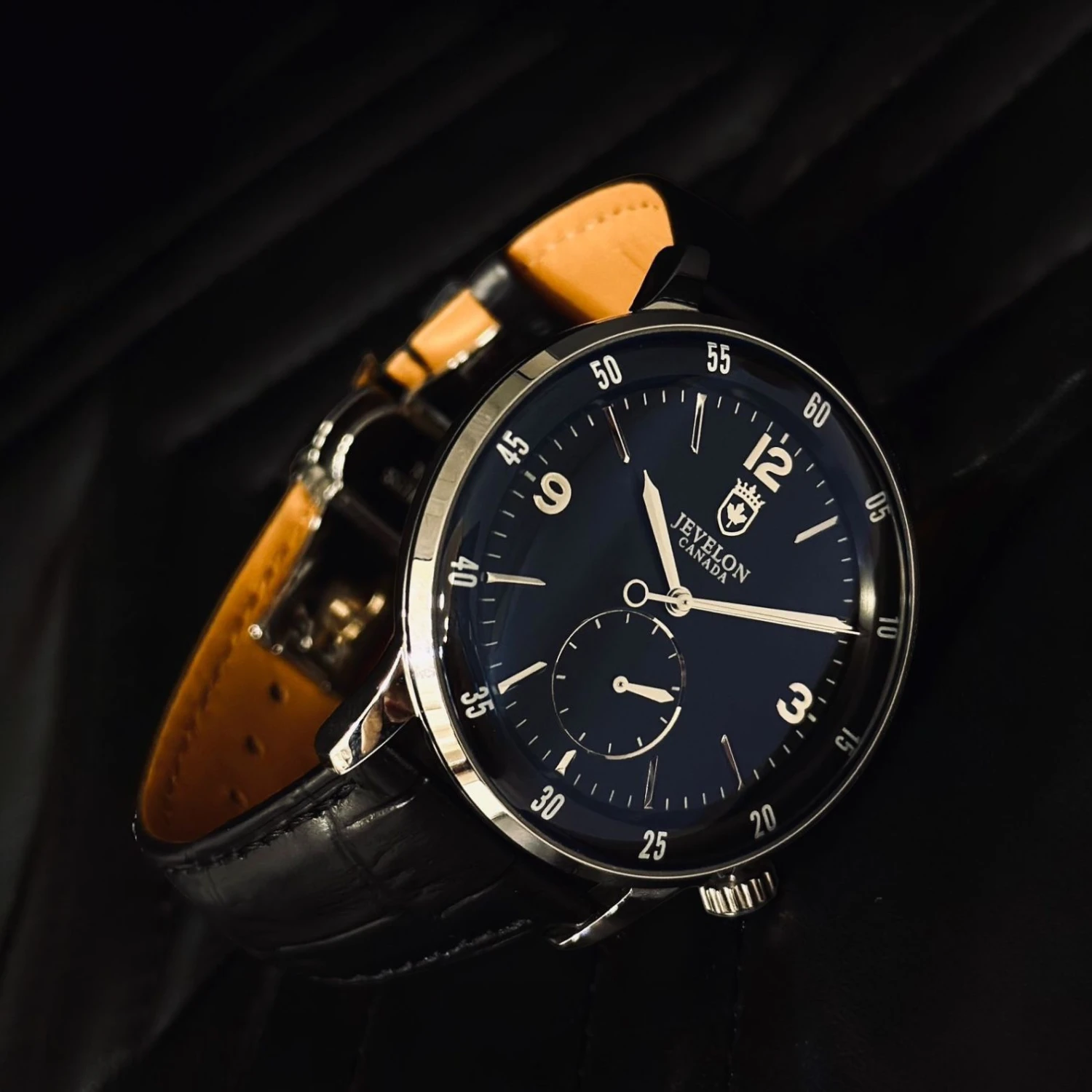 Jevelon JVM103-3S-BL Watch