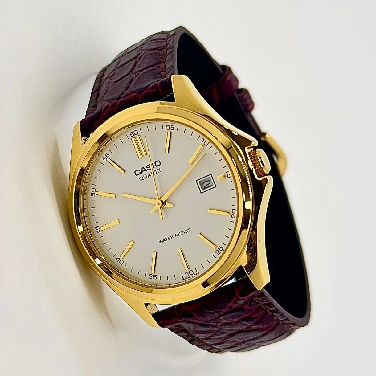 Casio MTP-1183Q Leather Watch
