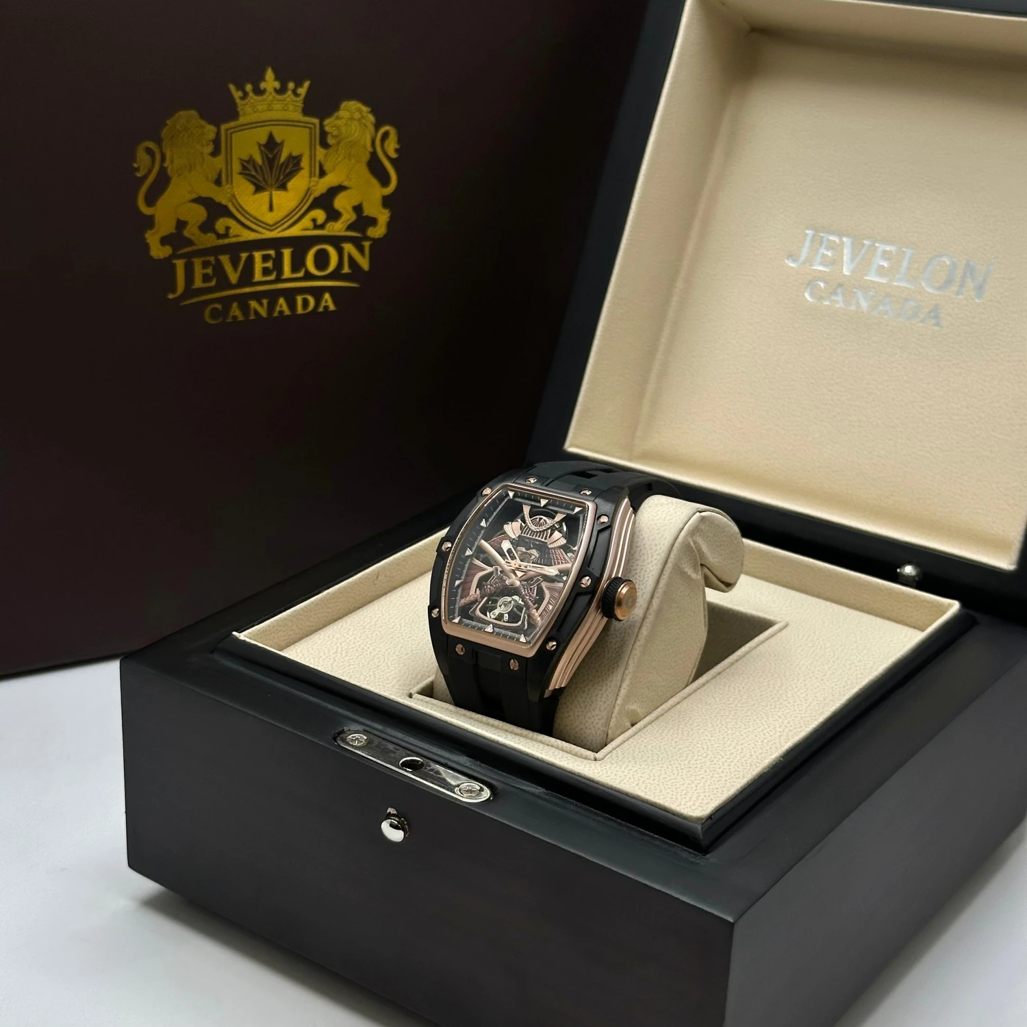 Jevelon JVM121-5B-BR Watch