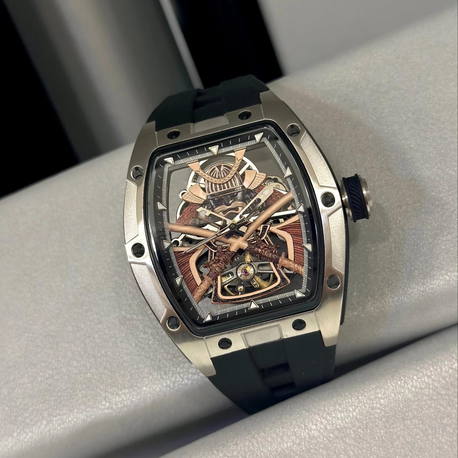 Jevelon JVM121-1S-BR Watch