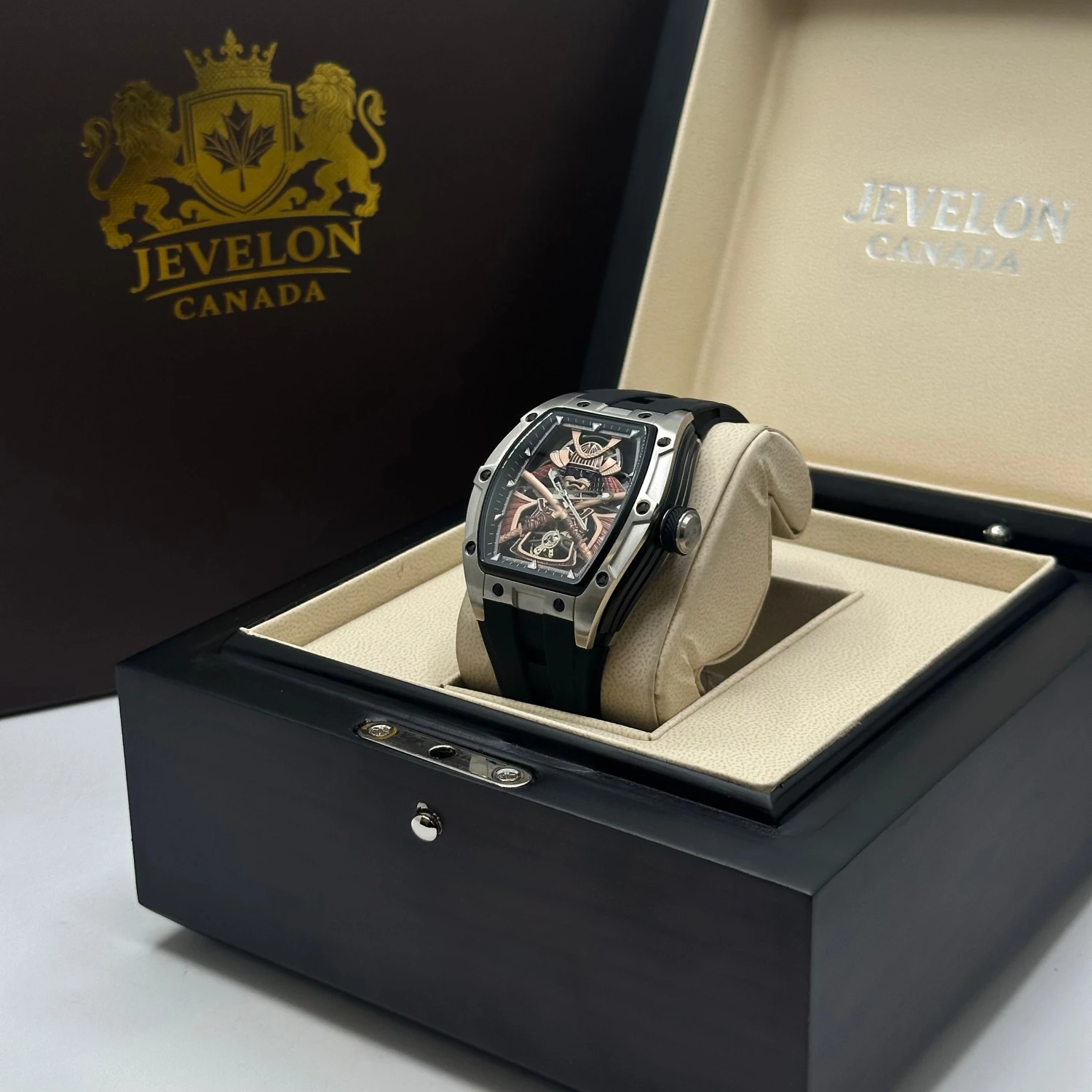 Jevelon JVM121-1S-BR Watch