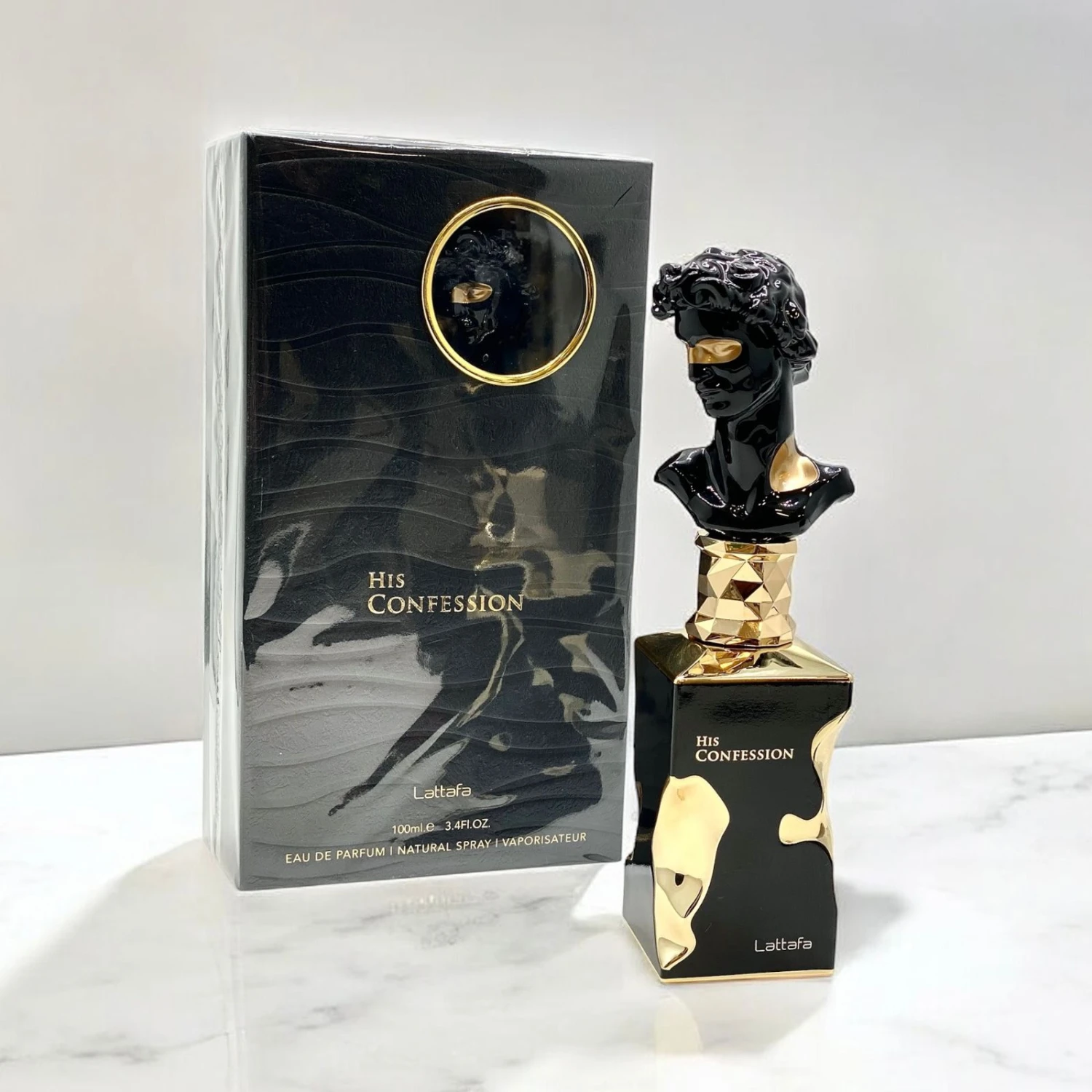 عطر هيز كونفيشن أسود