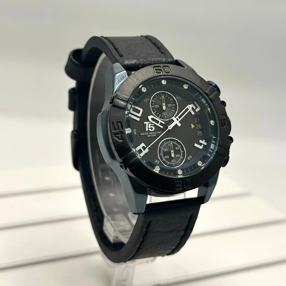 T5 Leather 3637 Watch