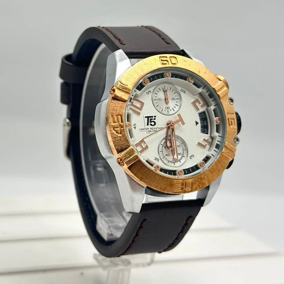 T5 Leather 3637 Watch