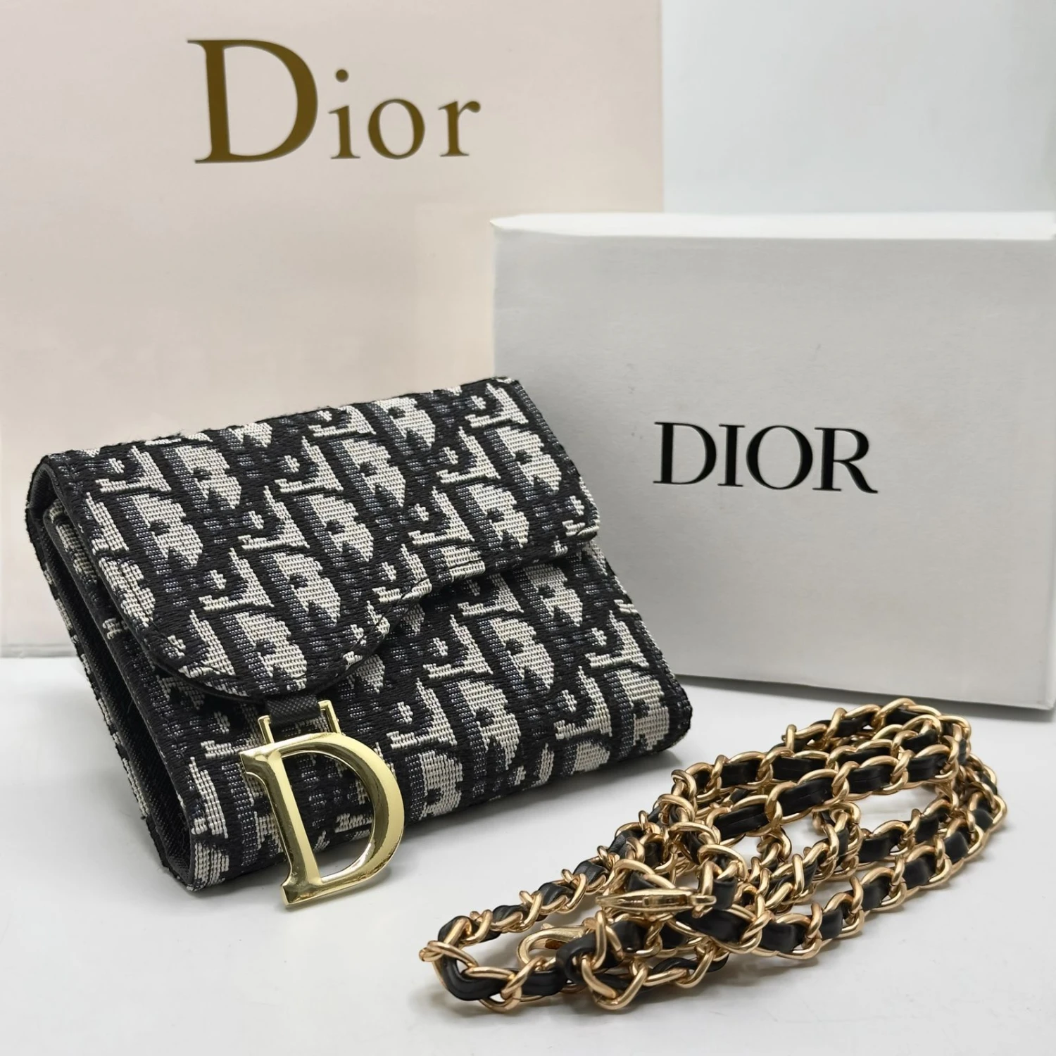 Dior Fabric Wallet 8613-4