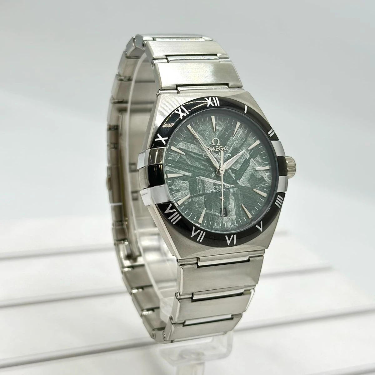 Omega Constellation Ceramic Steel Watch
