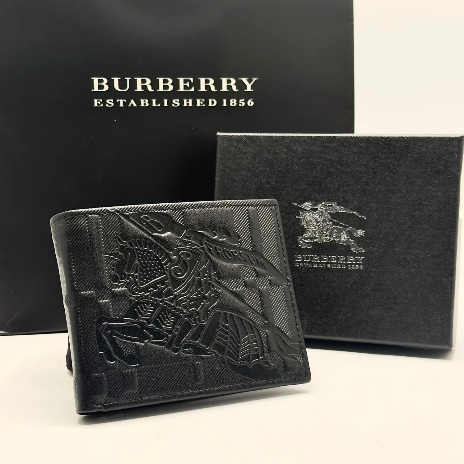 Burberry Genuine Leather Wallet 3305-4