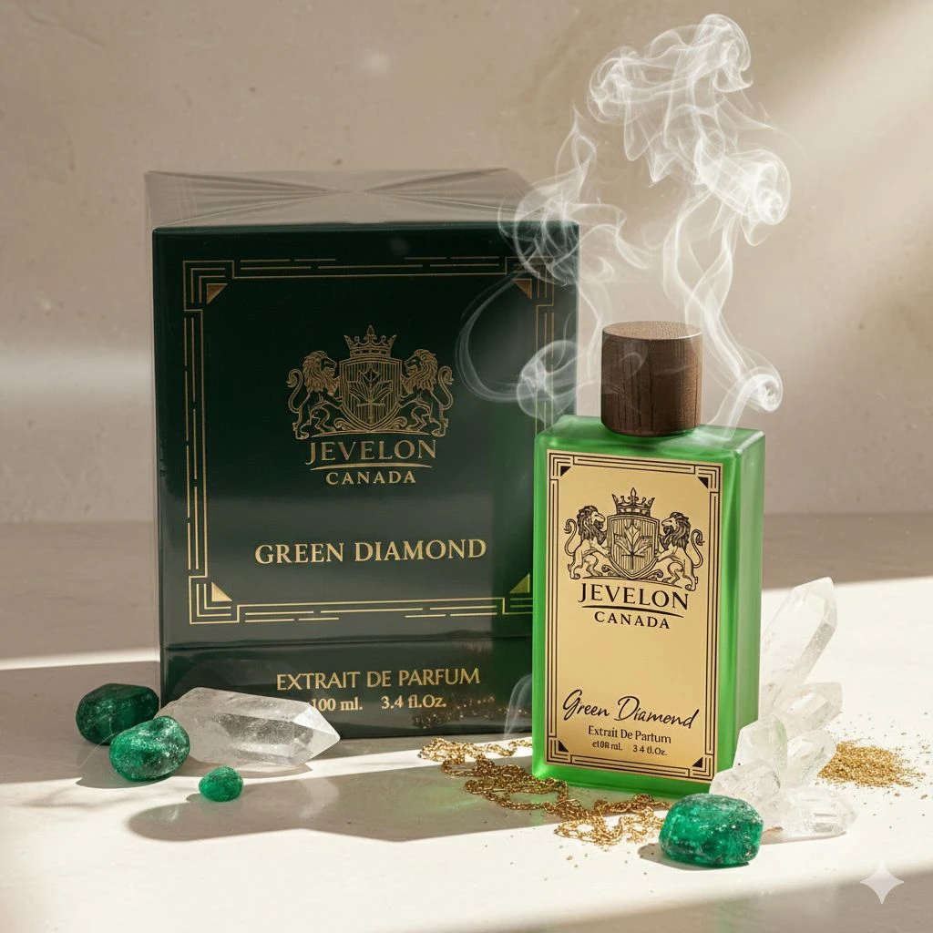 Jevelon Green Diamond Perfume
