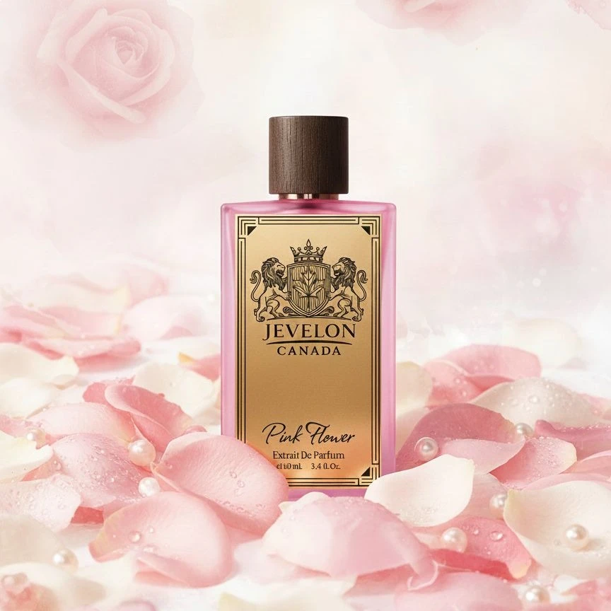Jevelon Pink Flower Perfume