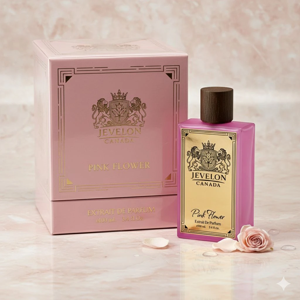 Jevelon Pink Flower Perfume
