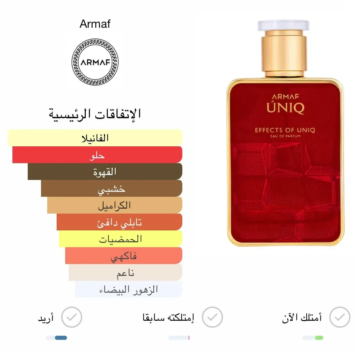 عطر يونيك افيكتس اوف يونيك