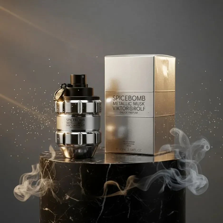 عطر سبايس بومب ميتاليك مسك