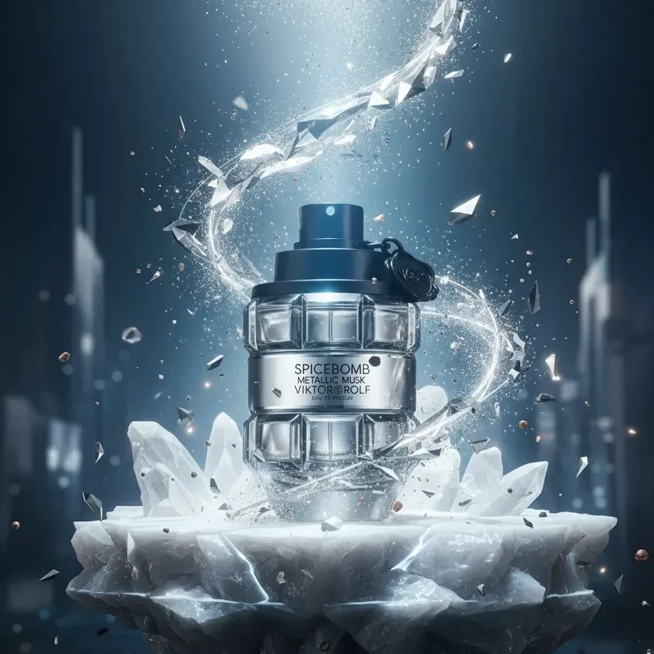 عطر سبايس بومب ميتاليك مسك