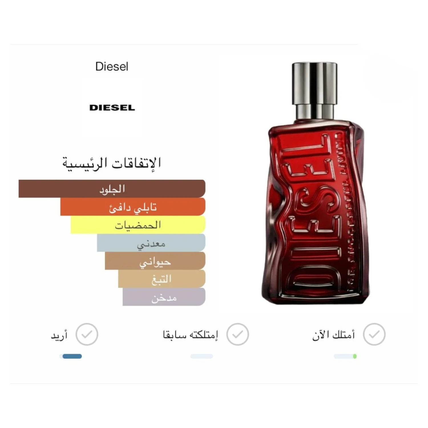عطر دي ريد