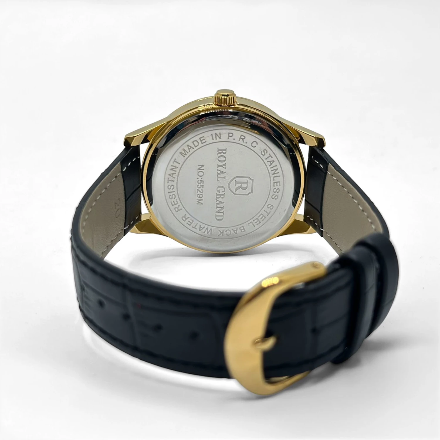 Royal Grand Leather Watch 5529