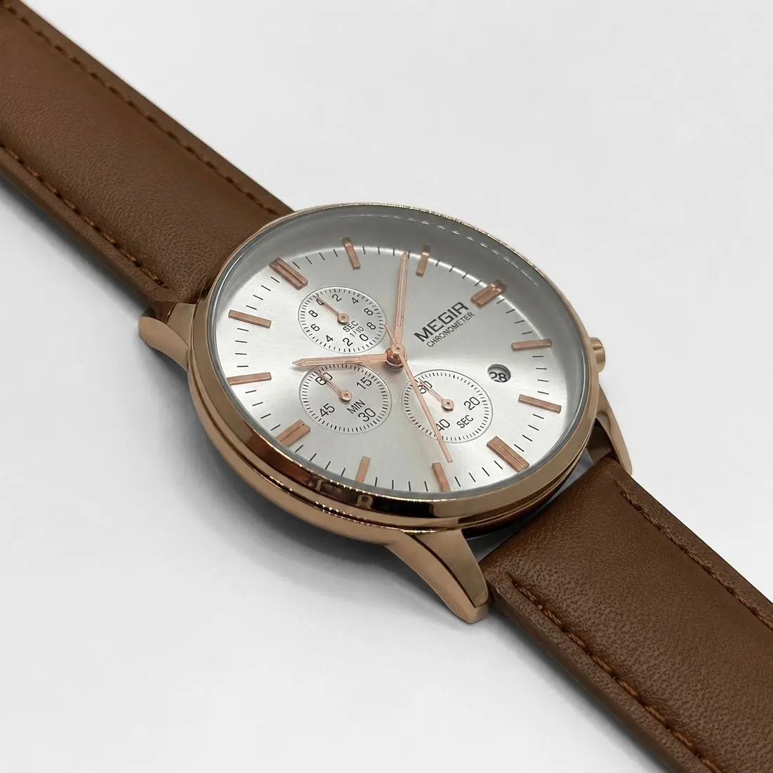 Megir Brown Watch ML2011GBN