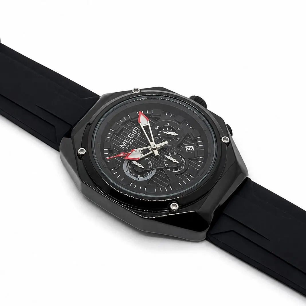 Megir Watch  MN8118G-BKBK-1