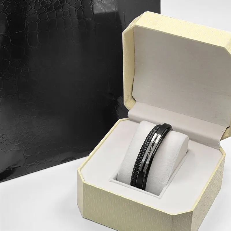 Mont Blanc Leather Bracelet
