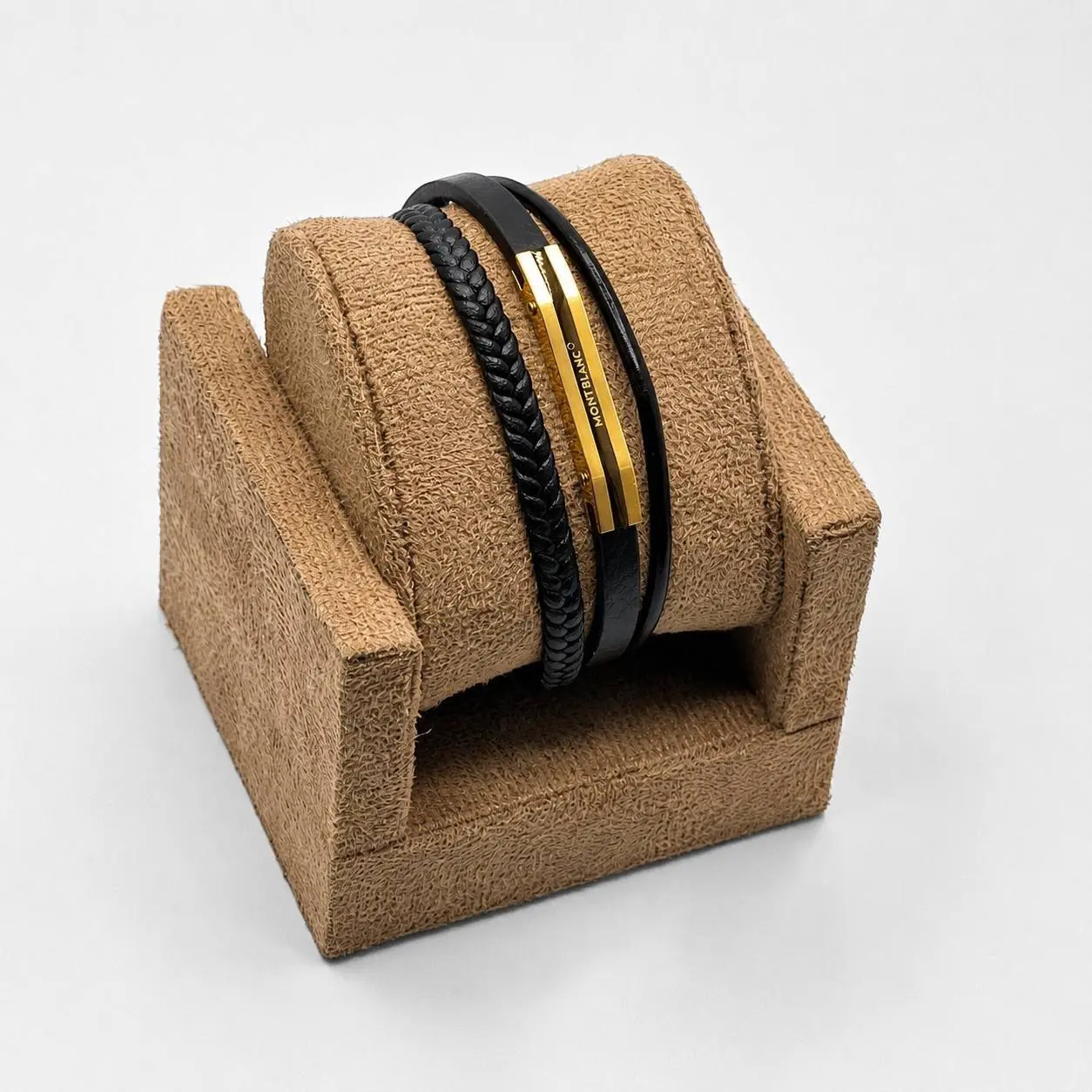Mont Blanc Leather Bracelet