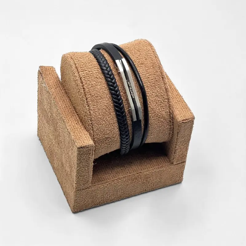 Mont Blanc Leather Bracelet