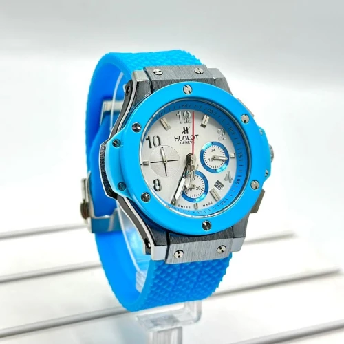 Rubber Hublot Subdial Watch