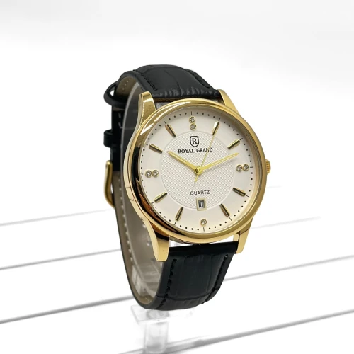 Royal Grand Leather Watch 5529
