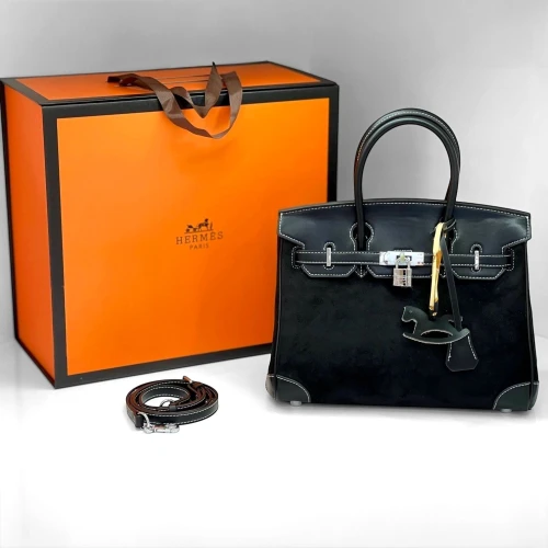 Hermes Chamois Shoulder Bag 5530