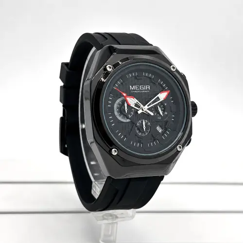 Megir Watch  MN8118G-BKBK-1